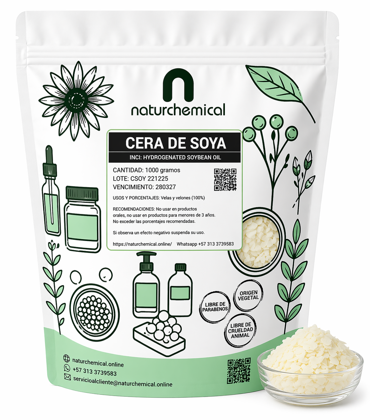 Cera de Soya (H Soybean Oil)
