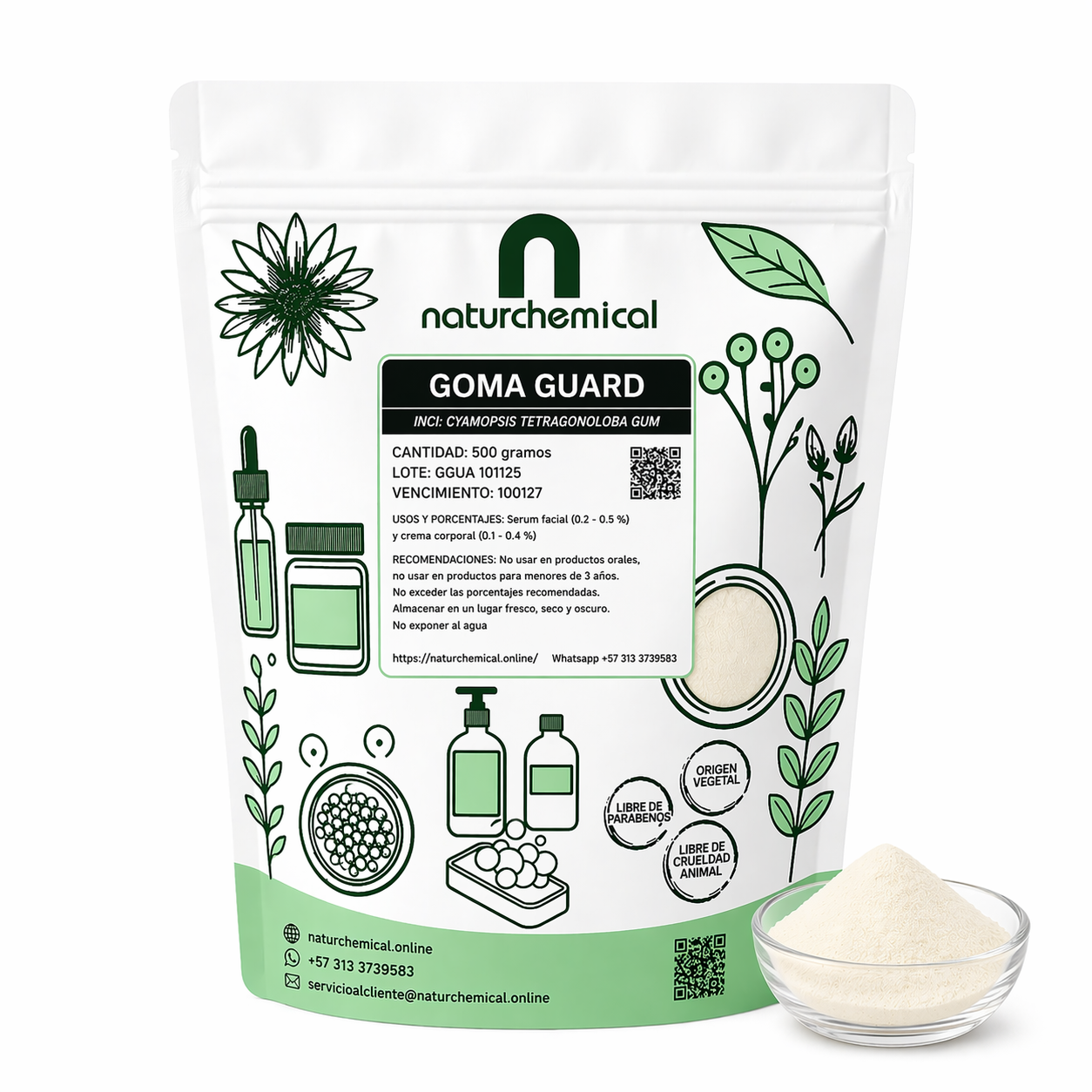 Goma Guar (Cyamopsis T. Gum)