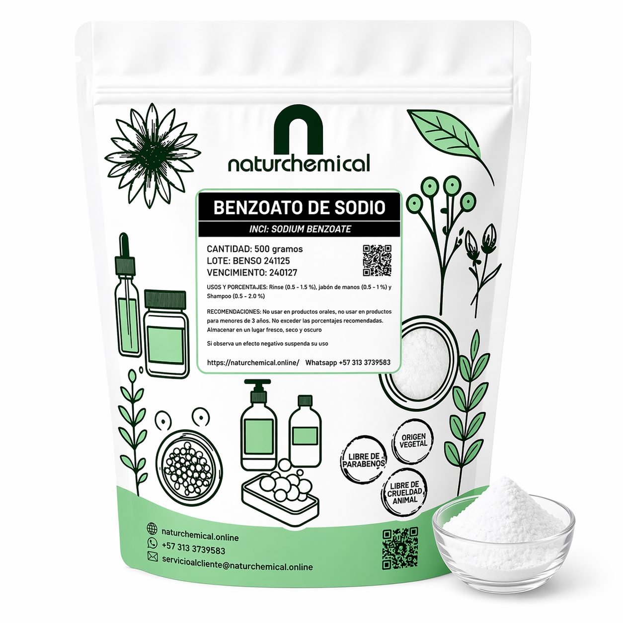 Benzoato de Sodio (Sodium Benzoate)