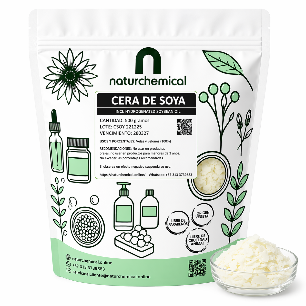Cera de Soya (H Soybean Oil)