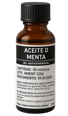 Menta piperita cosmetico