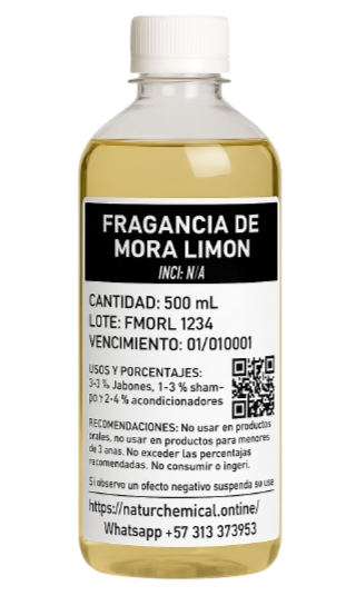 Fragancia de Mora Limón o Limon