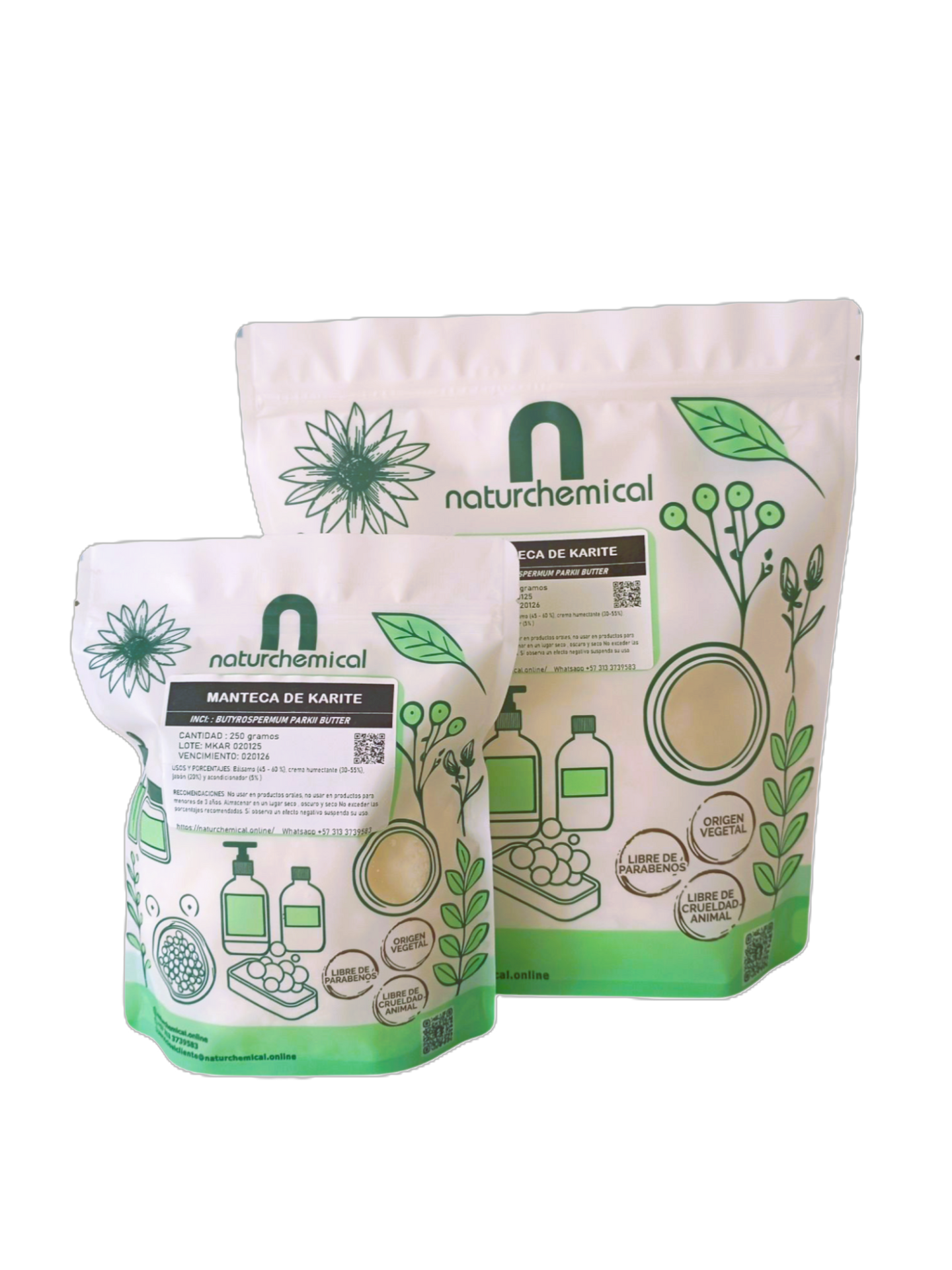 Mantequilla de Karite refinada Colombia