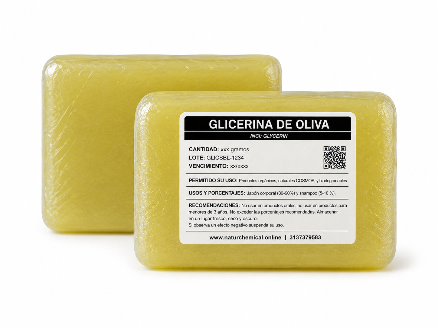 Glicerina de Aceite de Oliva  (Base Jabón)