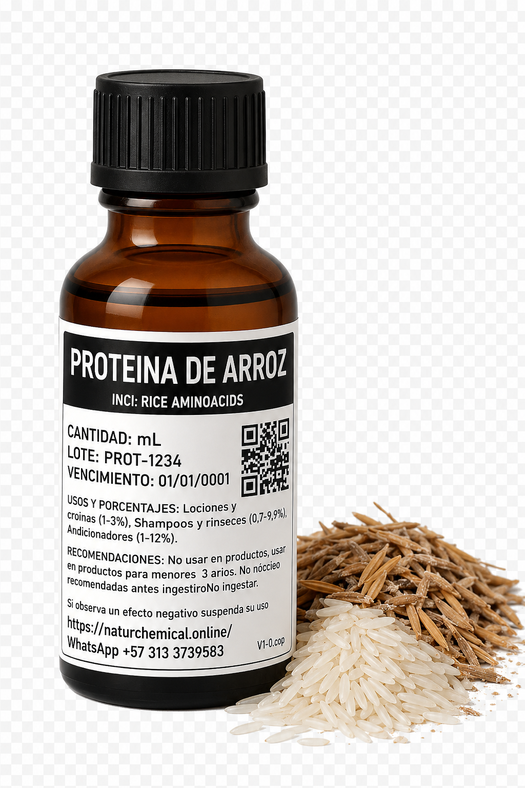 Proteina de Arroz (Rice aminoacids)