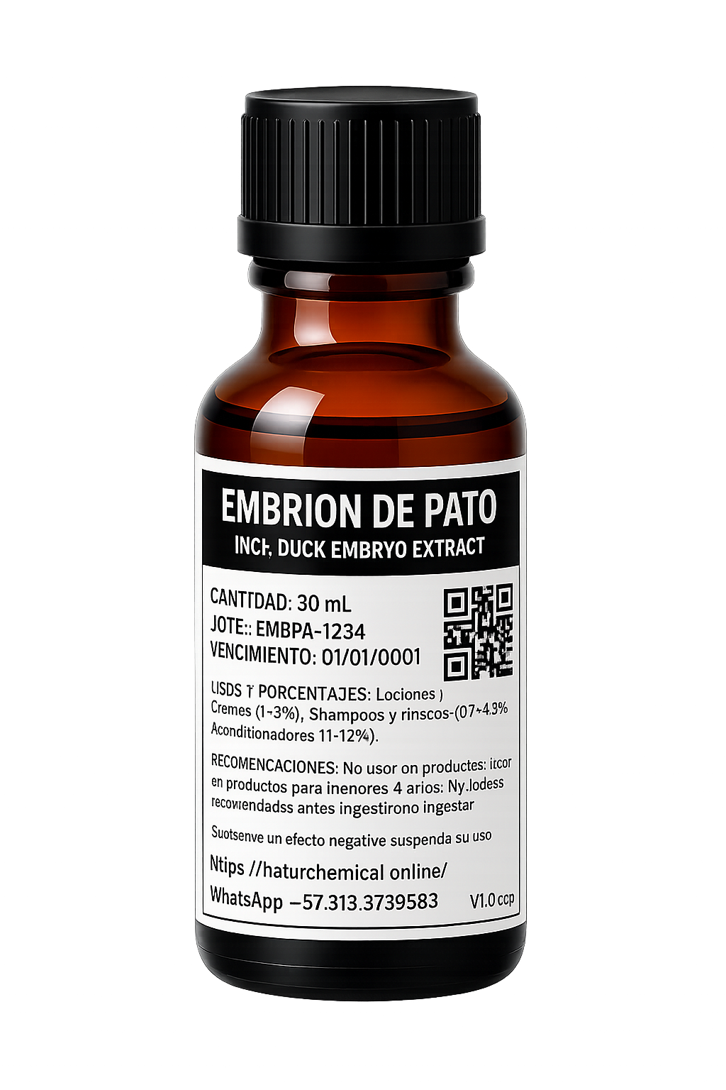 Embrión de Pato (Duck embryo extract)