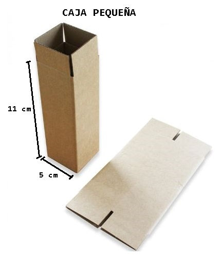 Caja pequeña para envase plastico